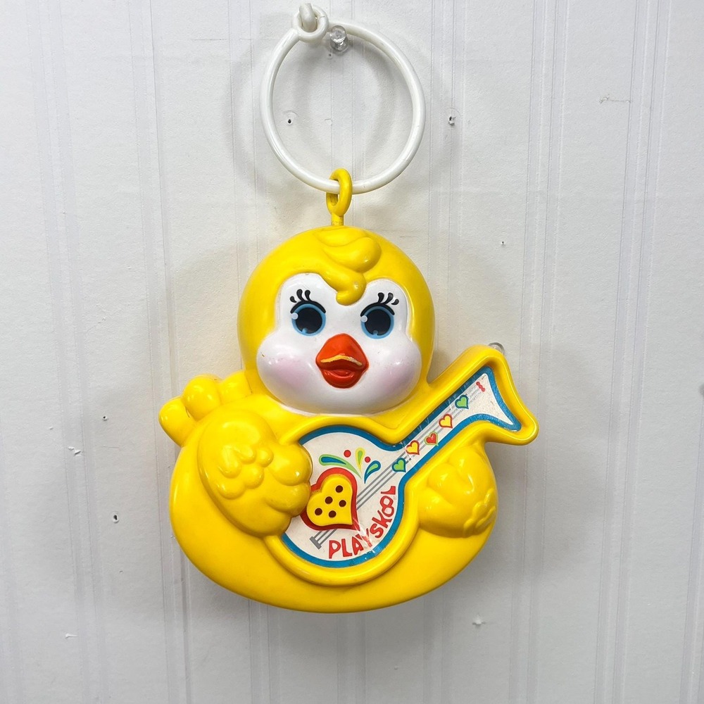 Vintage 1983 Nursery Musical‎ Toy, Playskool Chikadee Toy